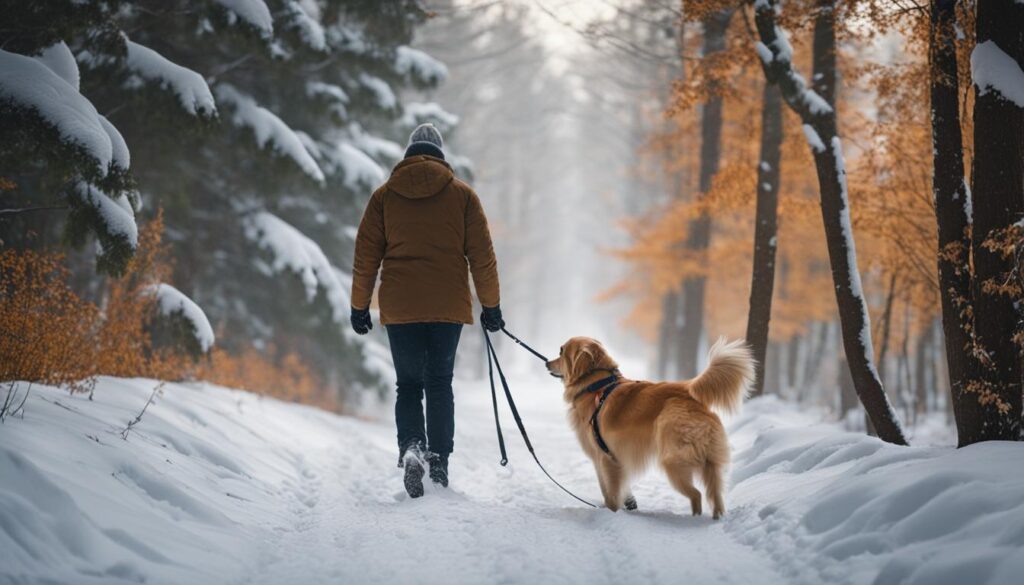 Winter Exercise for Arthritic Dogs