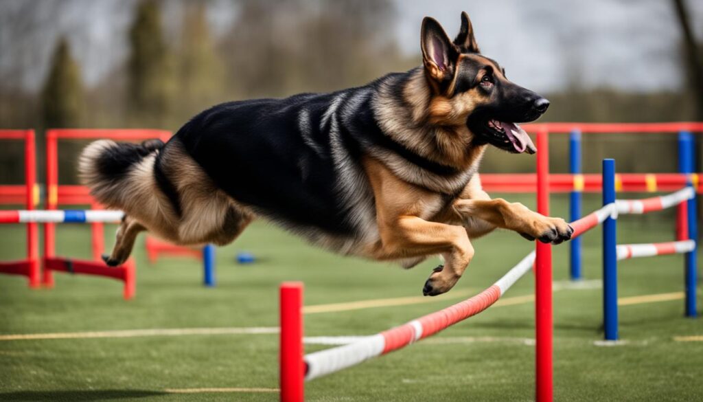 Advanced training for German Shepherds