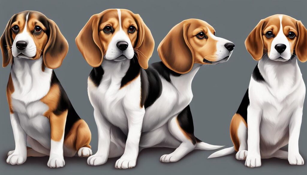 Beagle Size Progression Chart