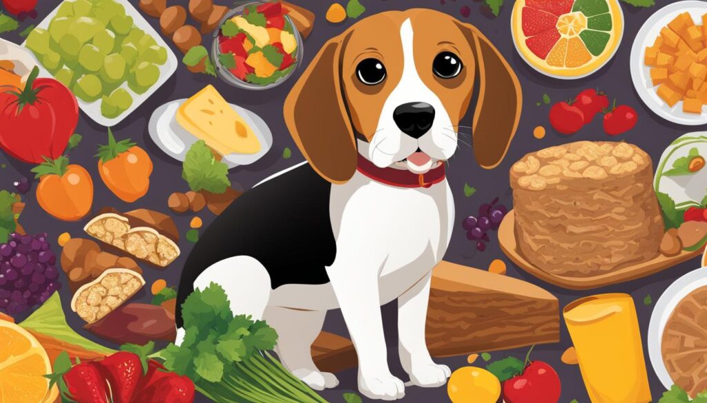 Beagle-friendly human foods