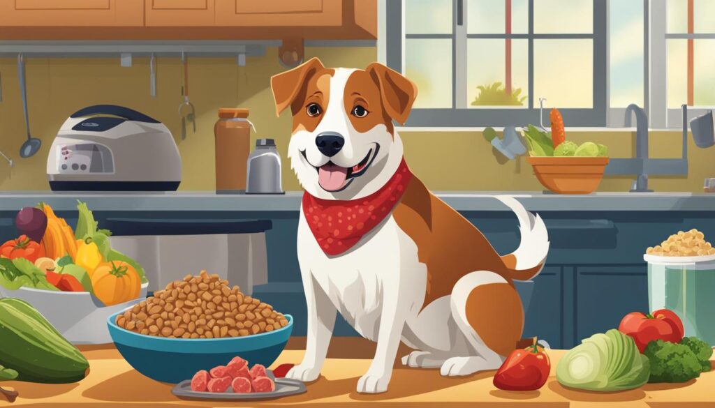 Benefits of preparing dog food at home