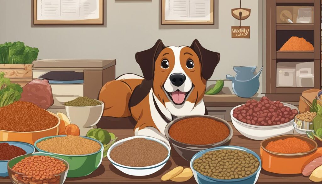 Dog meal planning