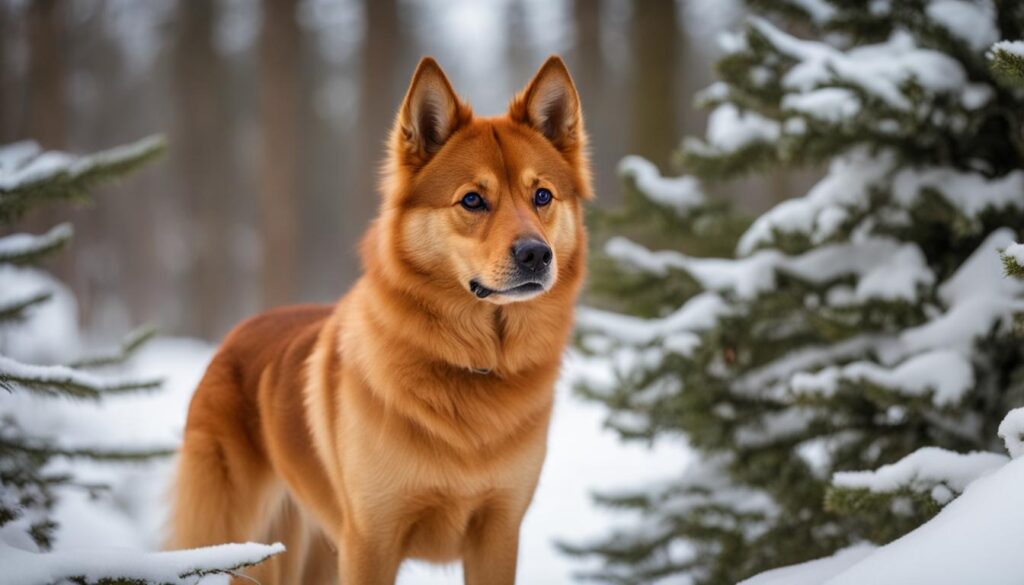 Finnish Spitz dog