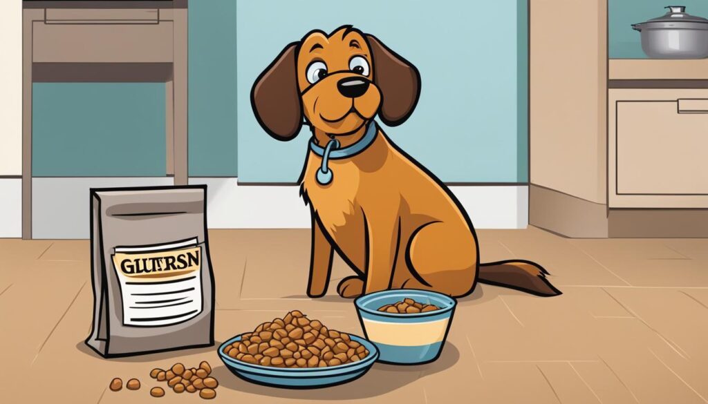 Gluten sensitivity in dogs