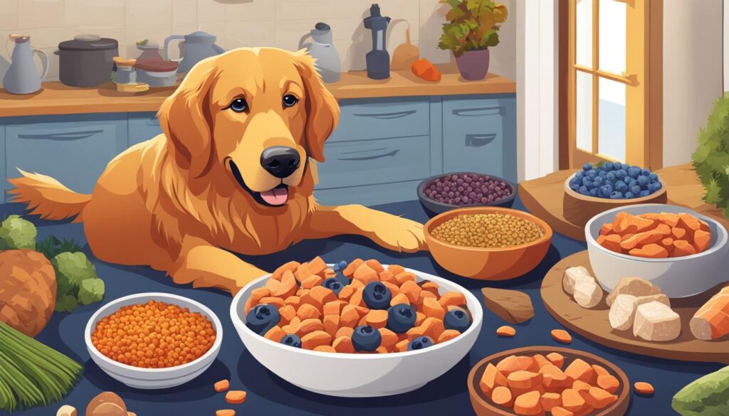 Top Dog Food Selections for a Shiny Coat