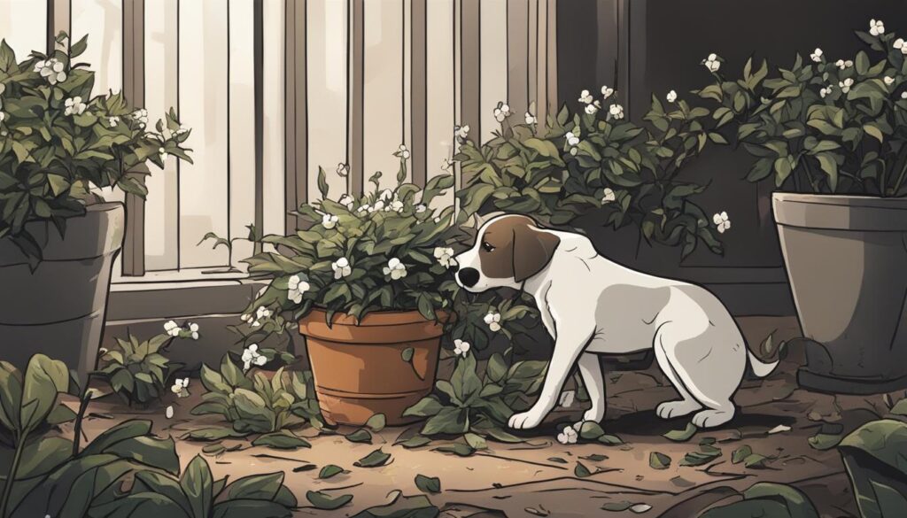 Toxic plants for dogs