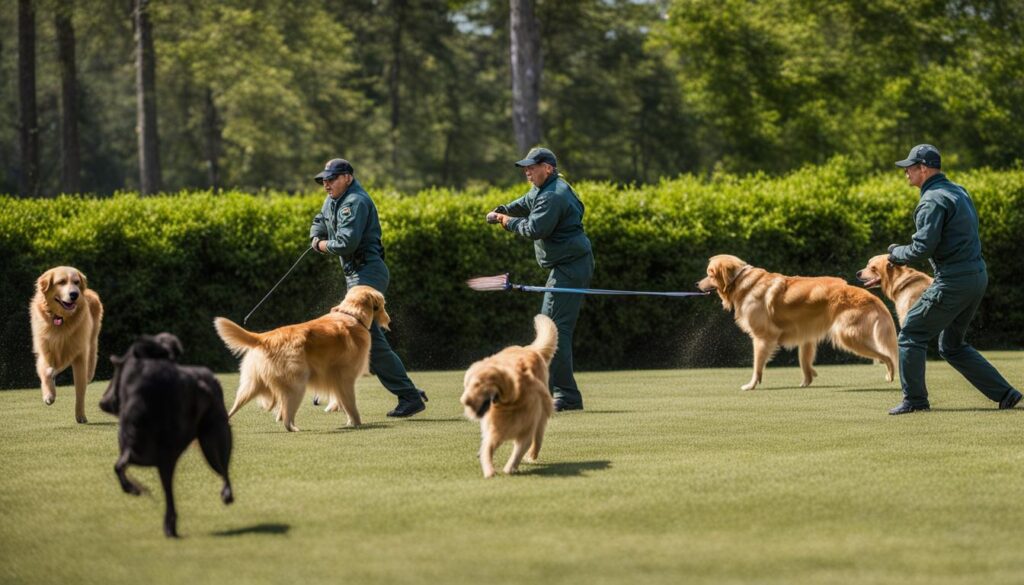 Training Golden Retrievers as Guard Dogs