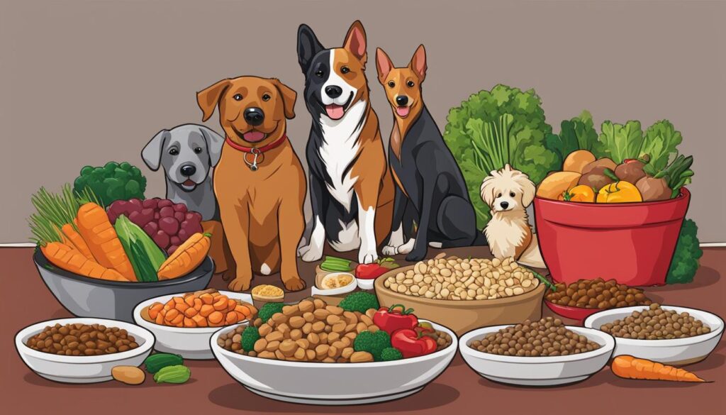 balanced diet for dogs