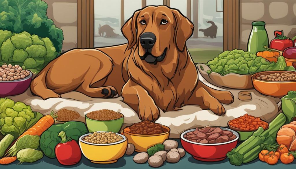 balanced diet for large dogs