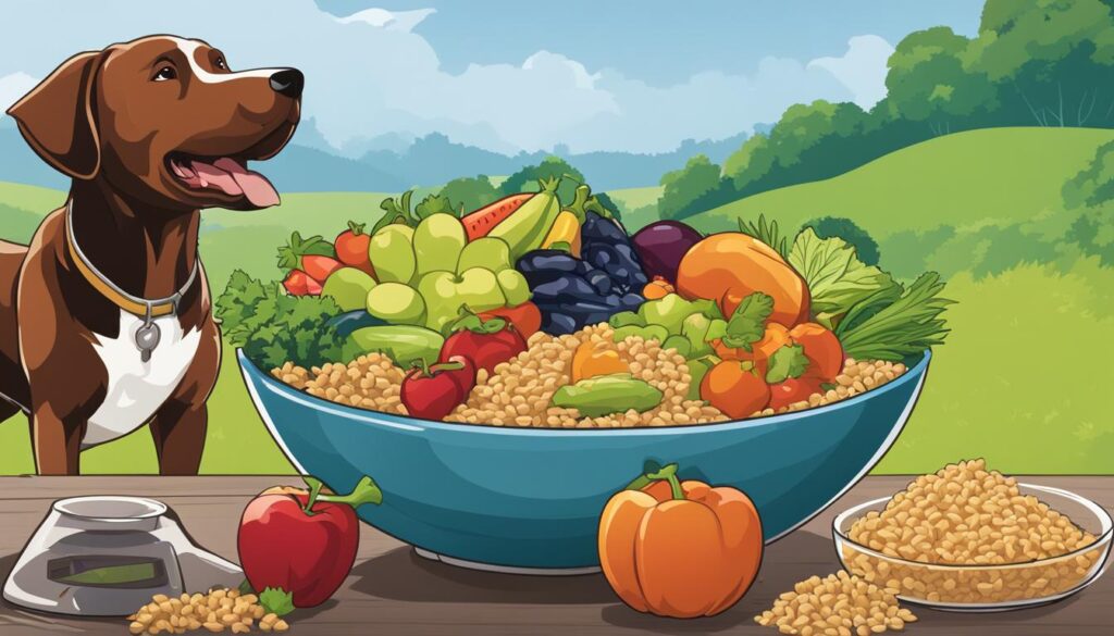 balanced meals for rescue dogs