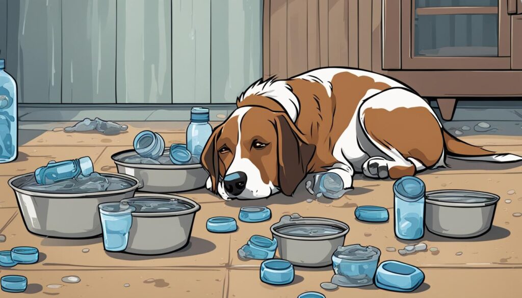 signs of dehydration in dogs