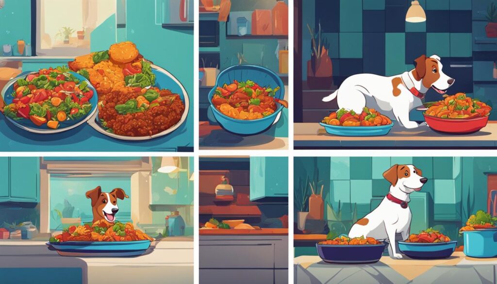 switching from cooked to raw dog food