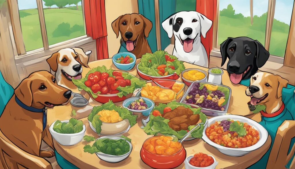 tailored diets for rescued dogs