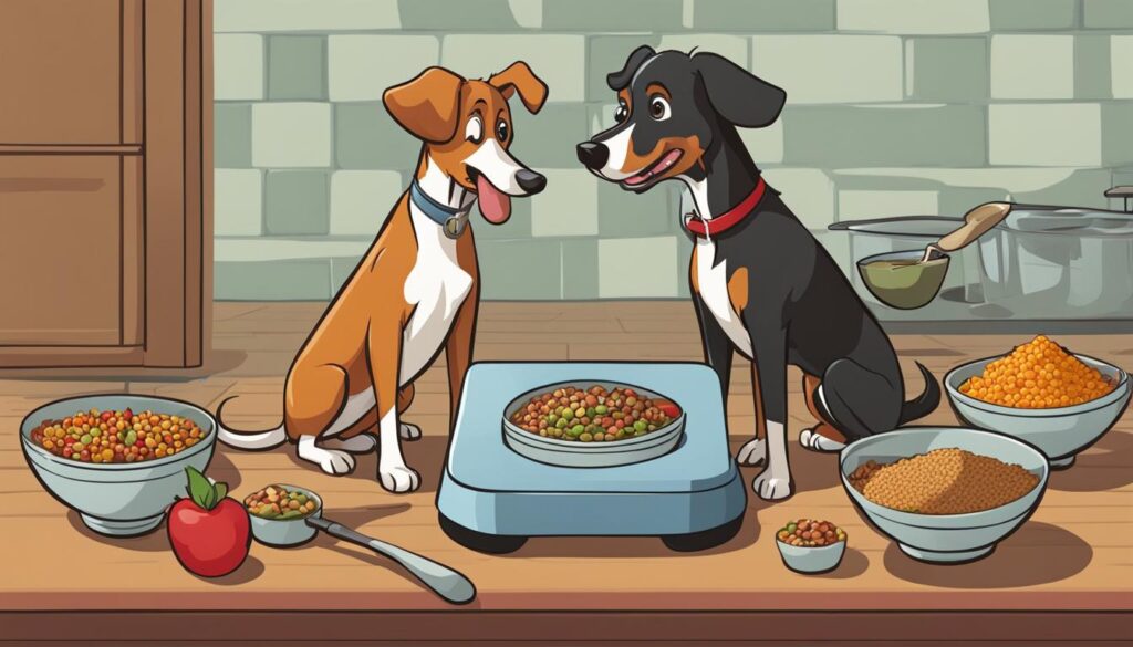 transitioning dog food smoothly