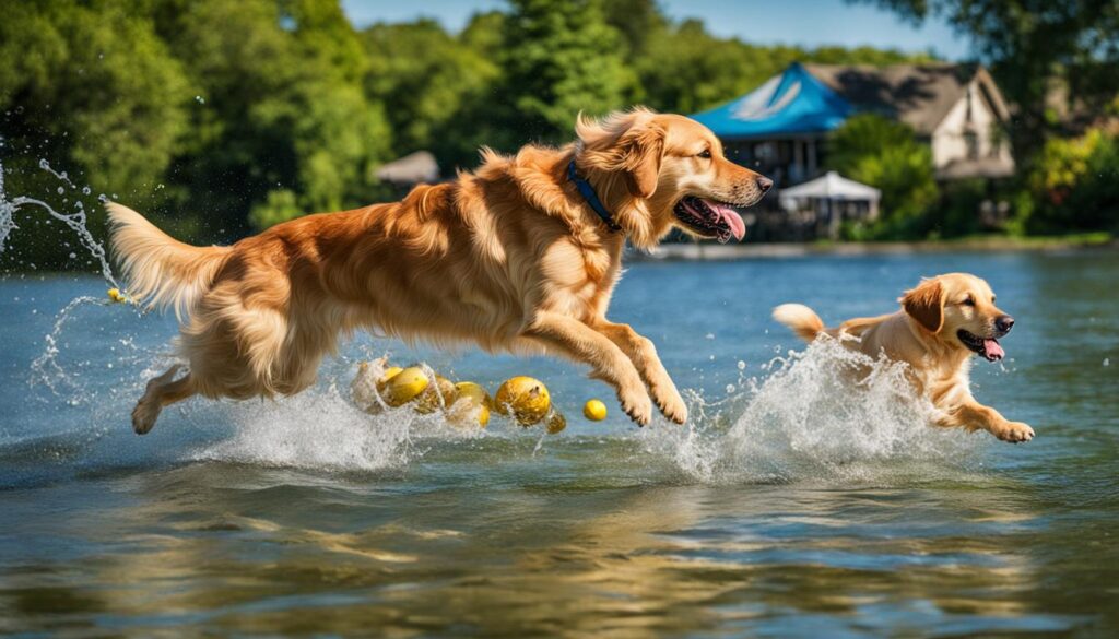 water-loving dogs