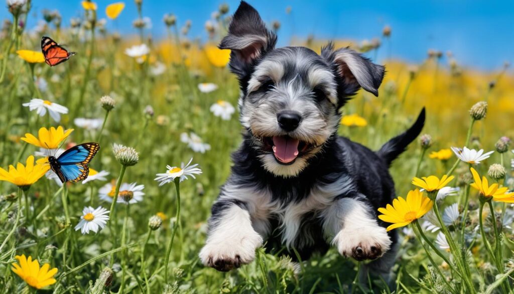 Adorable Cesky Terrier Puppy